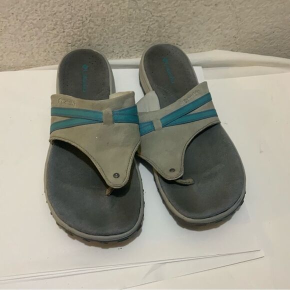COLUMBIA SANTIAM flips flops women’s size 9 - Picture 1 of 6
